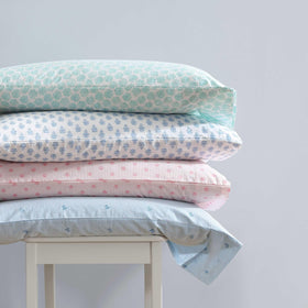Laura Ashley Francesca Blue floral print with white accents for versatile styling.