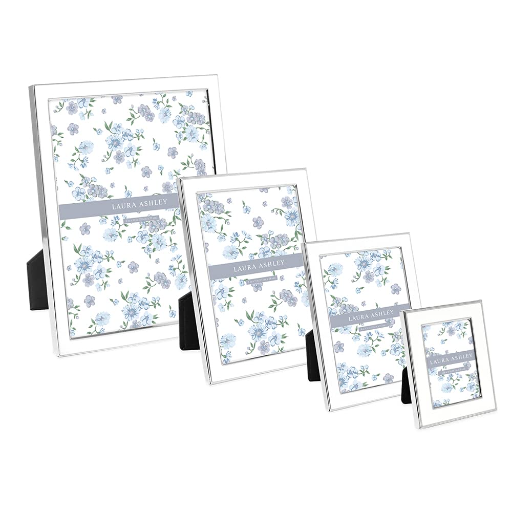 Laura Ashley frame makes a thoughtful gift that brightens shelves, desks, and tables.