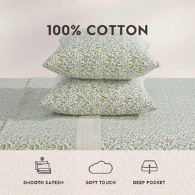 Laura Ashley Tierney Green packaging for easy at-home setup