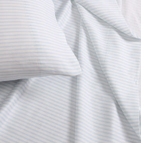 Laura Ashley queen flat sheet for layered, polished bedding look.