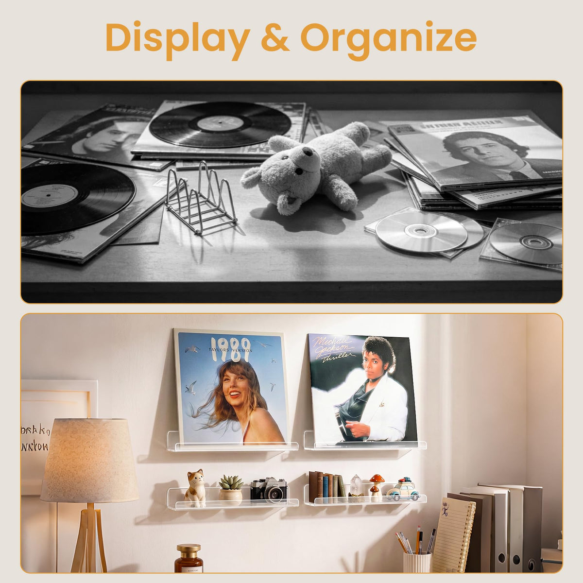 Laurensory premium acrylic material provides durable wall display