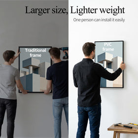 Lavezee 16x20 frame for retail or events shows promotional materials