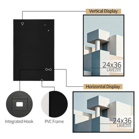 Lavezee 3-pack provides cohesive decor across multiple rooms.