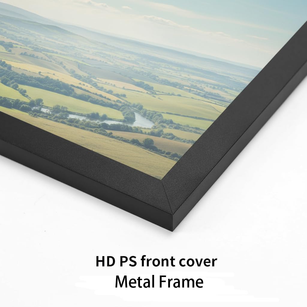 Lavezee 24x36 frame mounted vertically or horizontally for flexible display