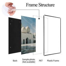 Wall-mount ready Lavezee frame suitable for versatile placement