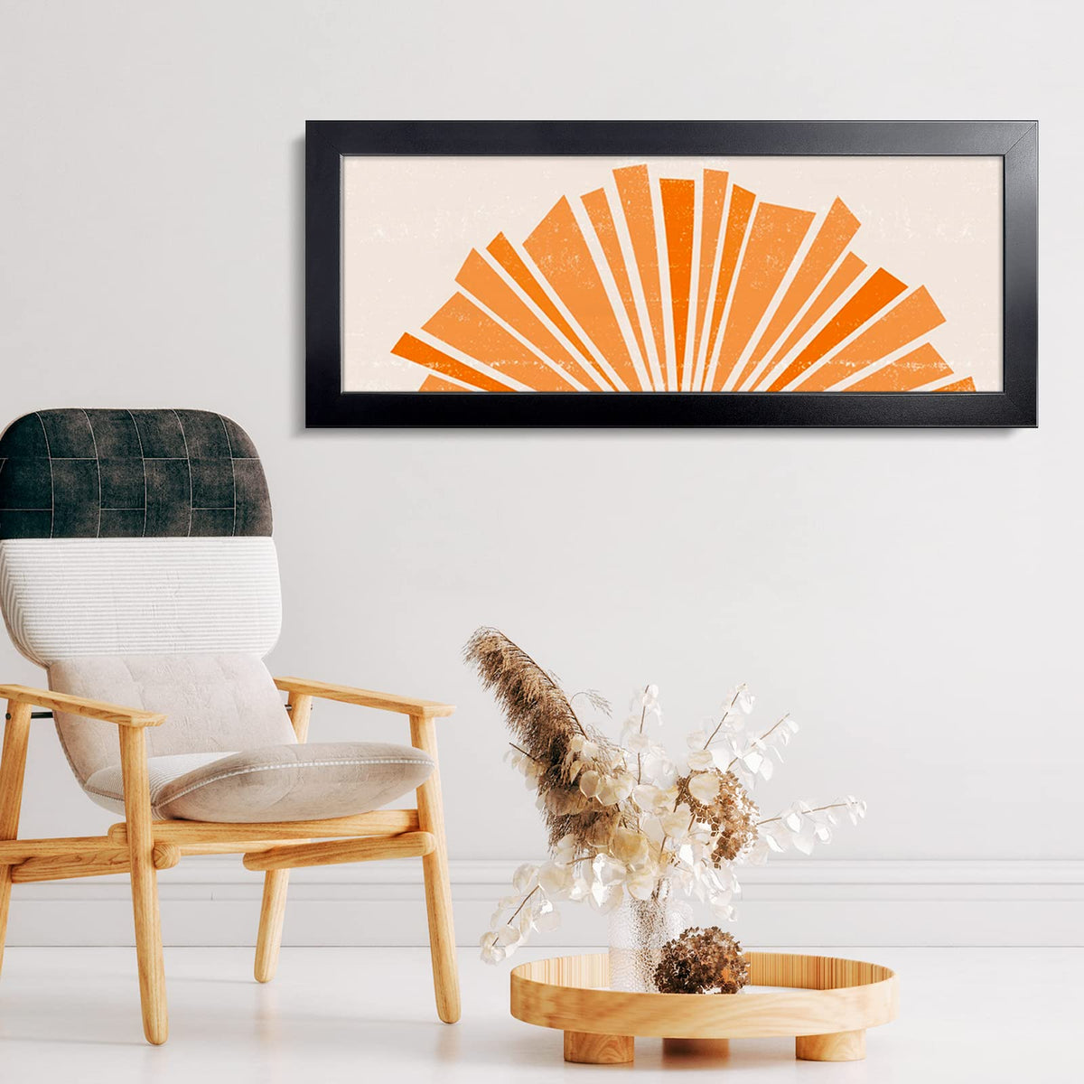 LaVie Home 10x24 frame on wall in modern office decor setting