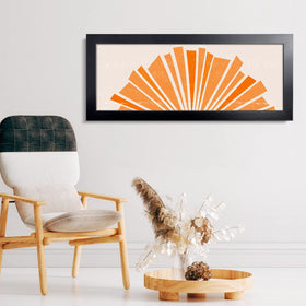LaVie Home 10x24 frame on wall in modern office decor setting