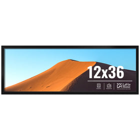 LaVie Home 12x36 frame with corner protectors keeps photos secure.