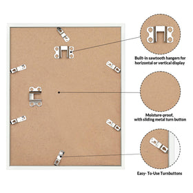 LaVie Home 16x20 frame with removable film reveals crystal-clear photos.
