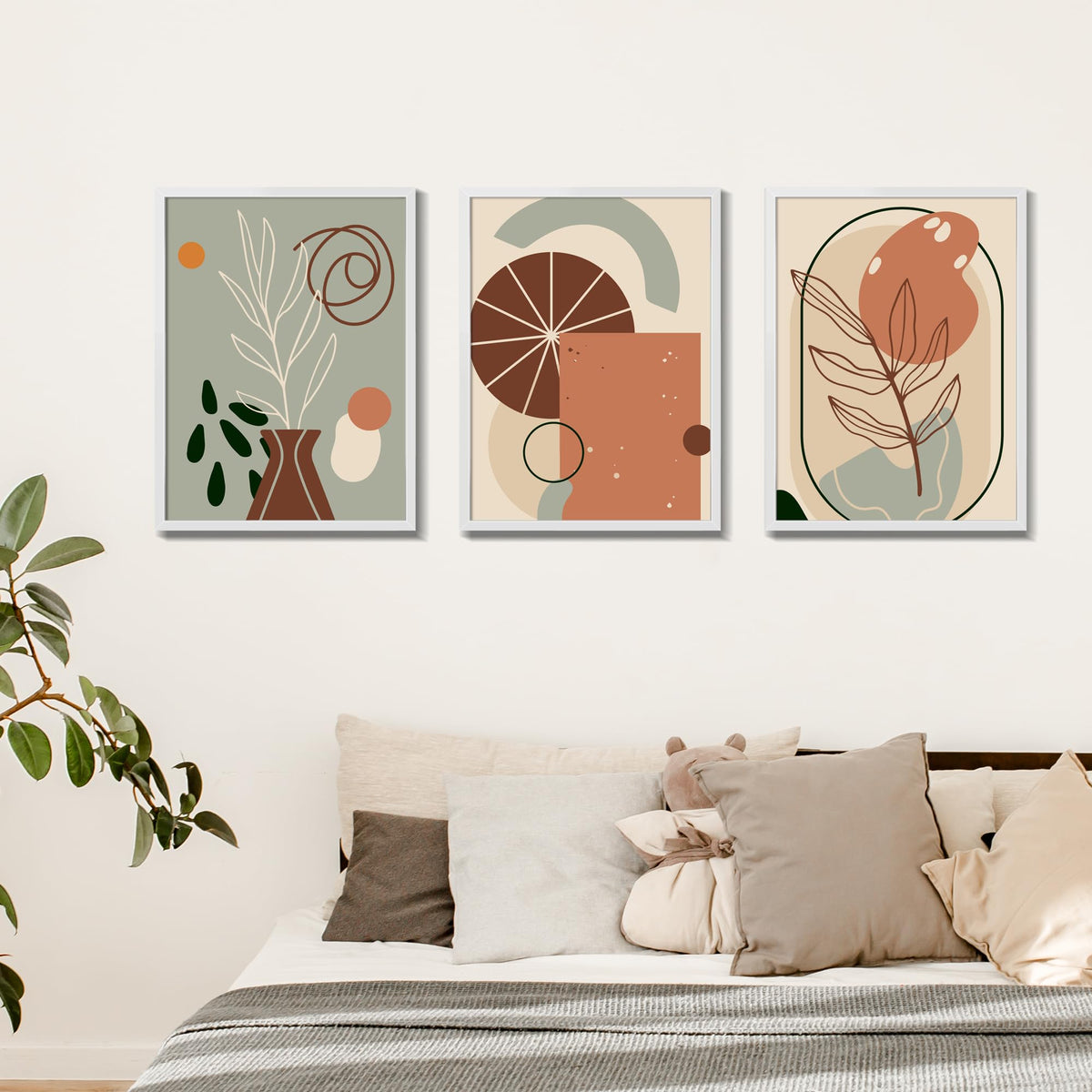 LaVie Home 16x20 frame supports vertical or horizontal wall mounting.