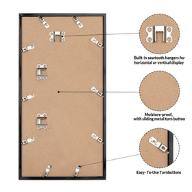 LaVie Home black 16x28 frame enhances various decor styles