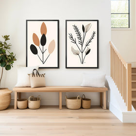 LaVie Home classic black frame complements modern decor