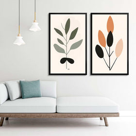 La Vie Home 19x27 frame shown hanging vertically and horizontally for flexible use.