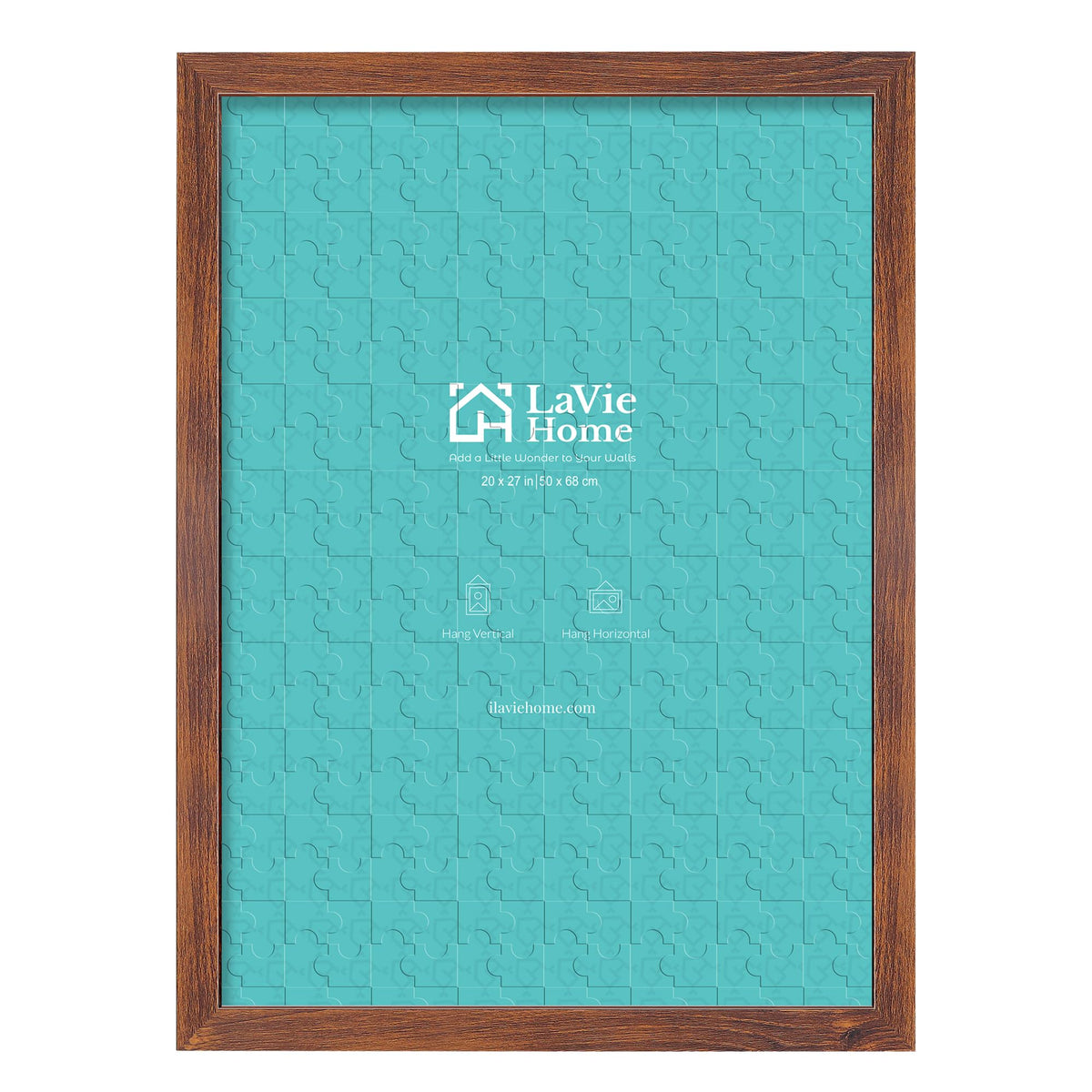 LaVie Home 20x27 brown frame front view for posters
