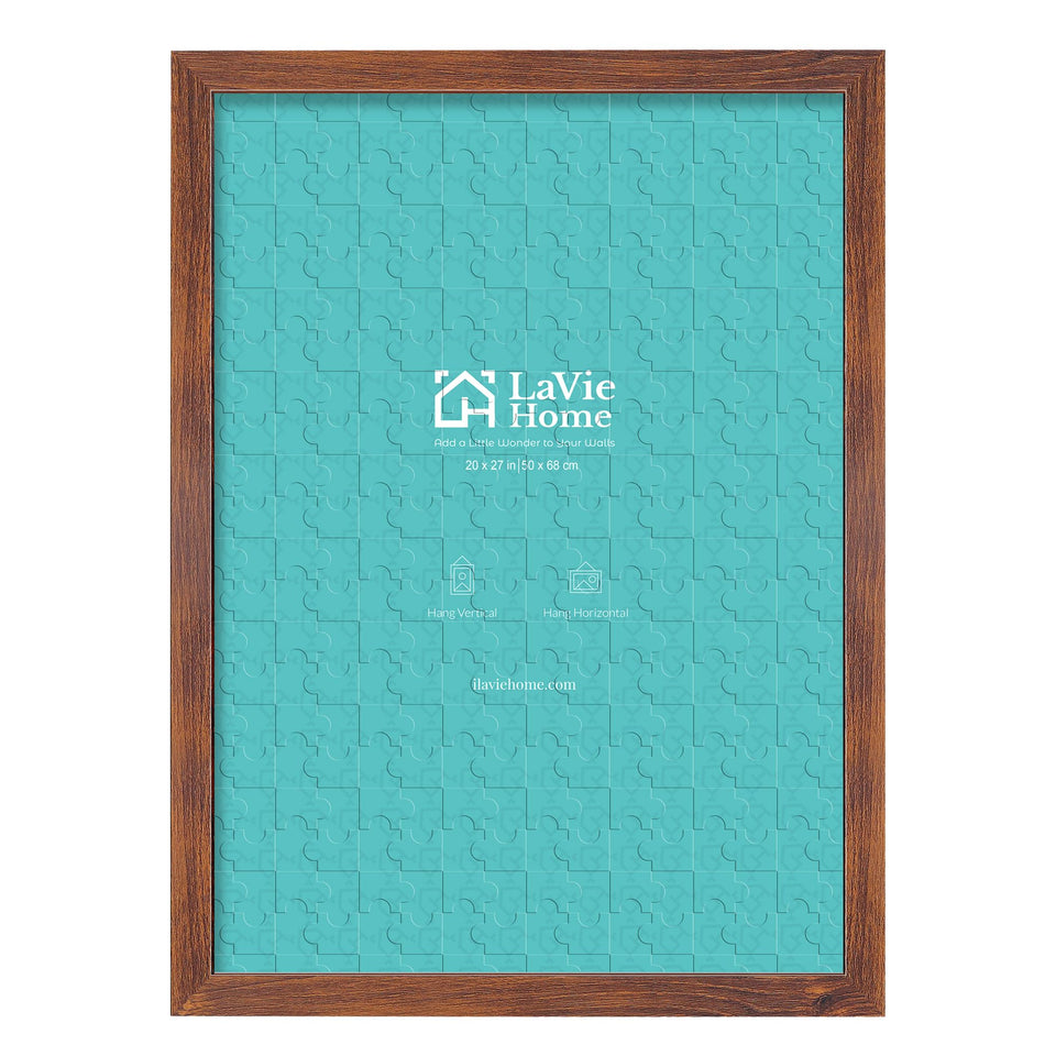 LaVie Home 20x27 brown frame front view for posters