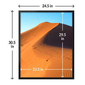 LaVie Home 24x30 with HD plexiglas shows crystal-clear photos