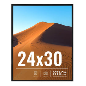 LaVie Home 24x30 frame wall-mounted horizontal layout for wide art