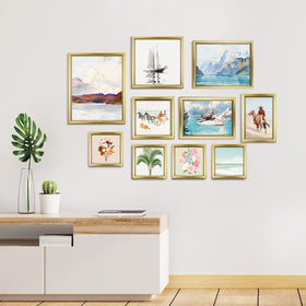 LaVie Home 4x4 gold frame packaging protects frames during delivery