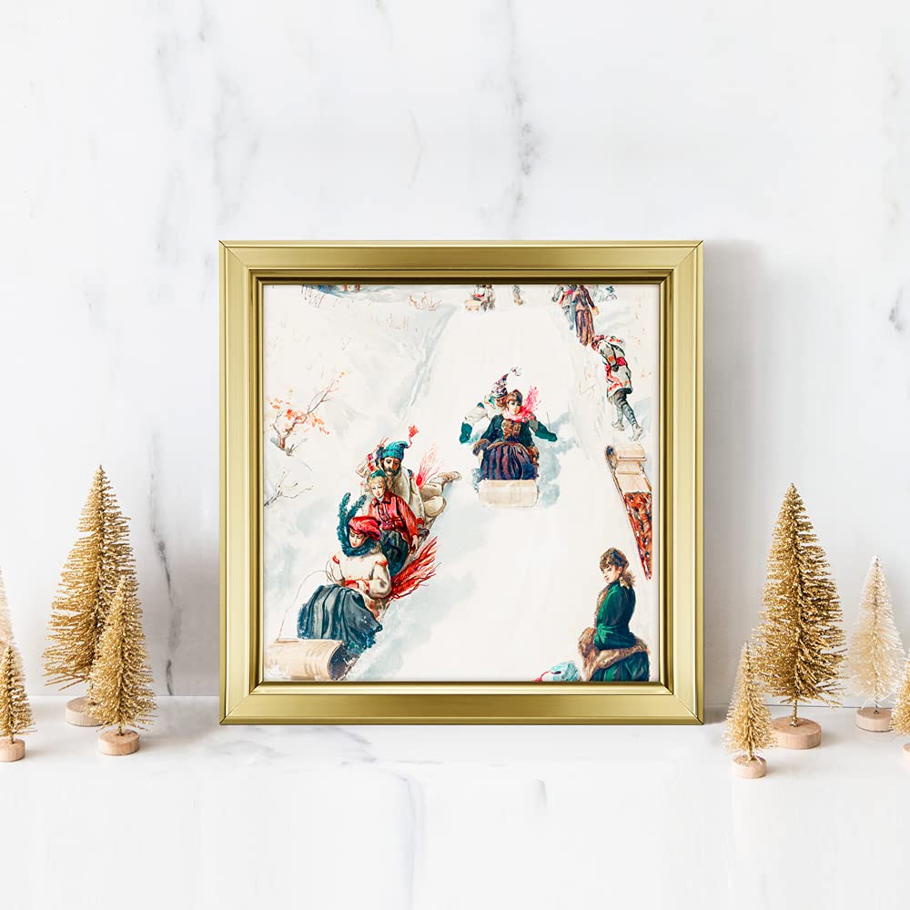 LaVie Home 4x4 gold frame set of 12 for a cohesive gallery