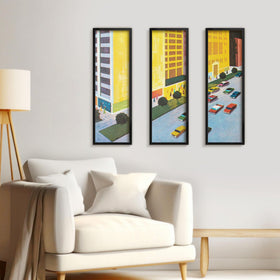 LaVie Home 8x24 frame close-up with HD plexiglass showing scratch resistance.