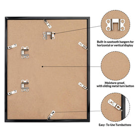 LaVie Home classic black frame blends with any decor
