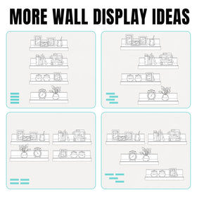 LaVie Home 15.6 inch shelves blend with various spaces.