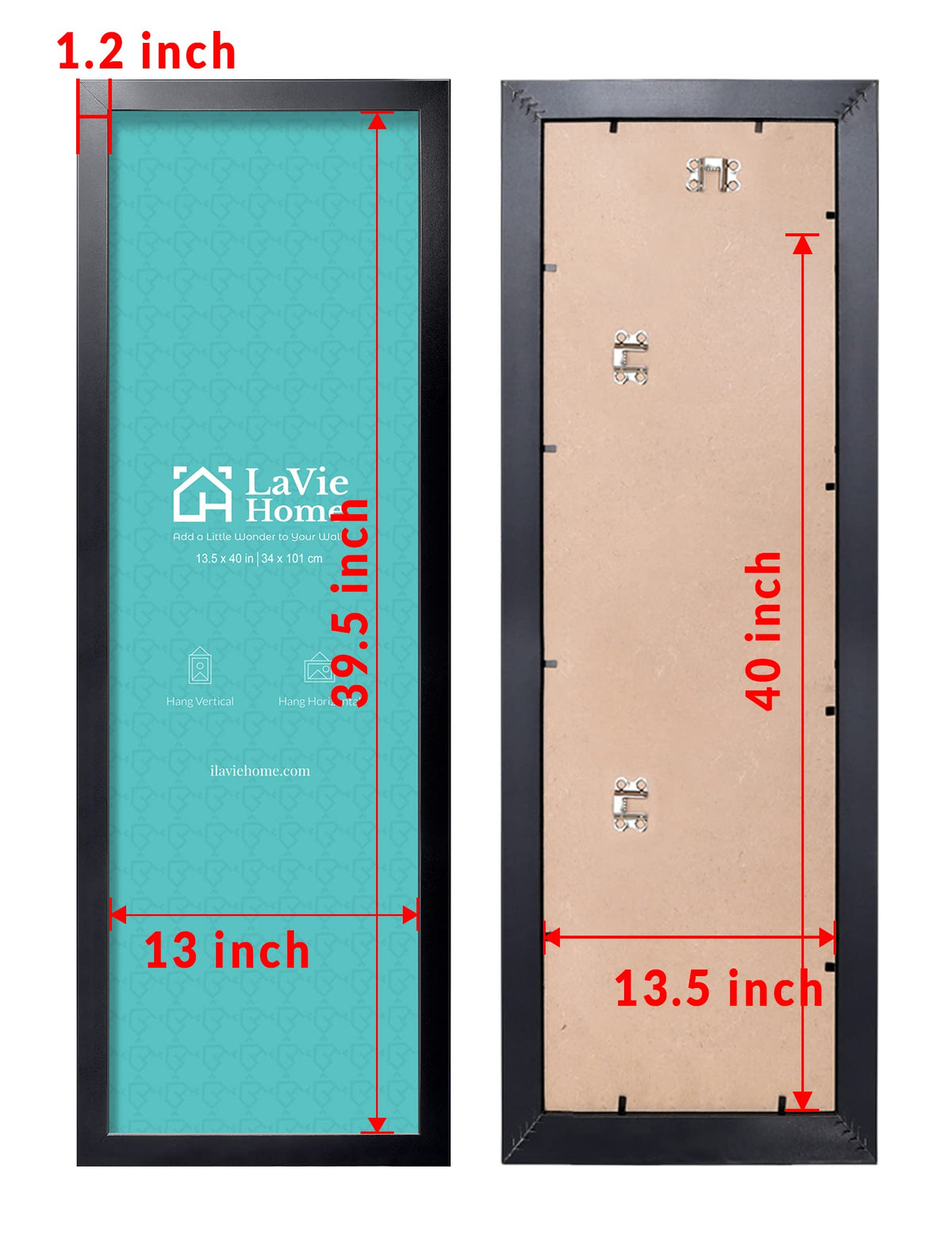 LaVie Home backboard design keeps posters secure and tidy