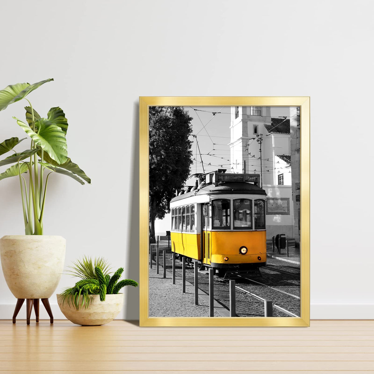 LaVie Home backboard and MDF frame provide sturdy support for artwork.