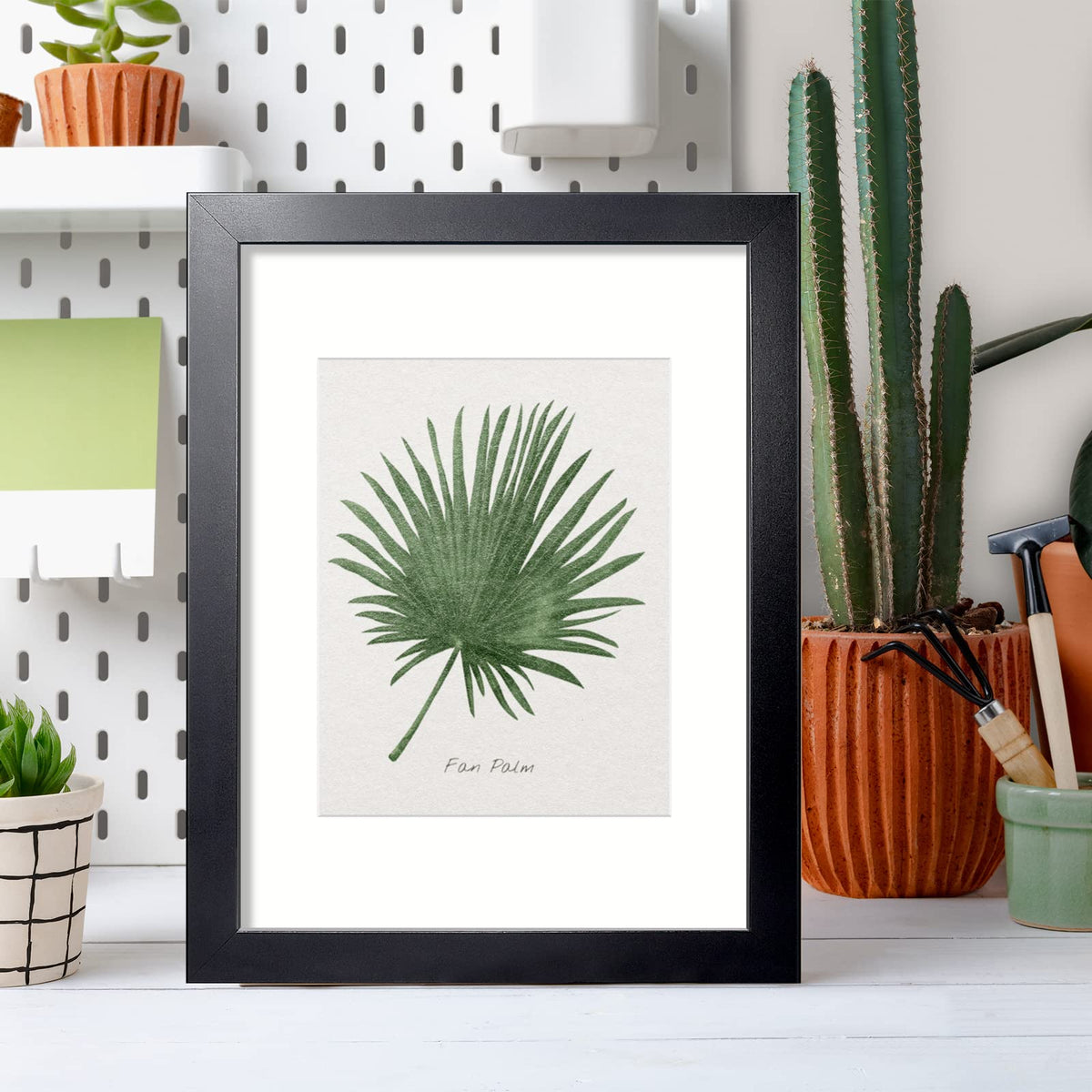 LaVie Home frame with easy-install hinges for flexible portrait or landscape hanging.