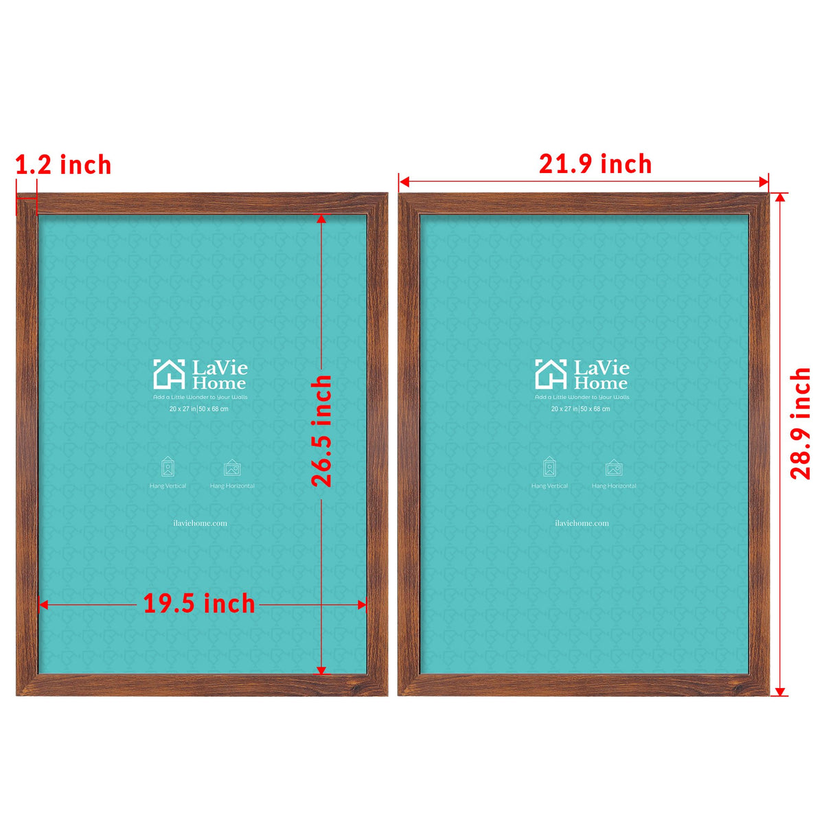 LaVie Home plexiglass-clear closeup for clear viewing protection