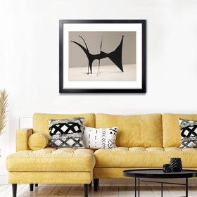 LaVie Home plexiglass close up shows crystal clear protection for posters and photos.