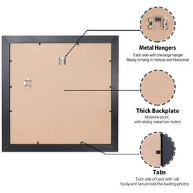LaVie Home plexiglass panel provides clear visibility without glare or risk of shattering.