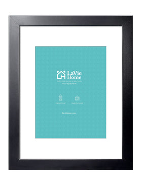 LaVie Home black 14x17 poster frame with plexiglass for clear wall displays