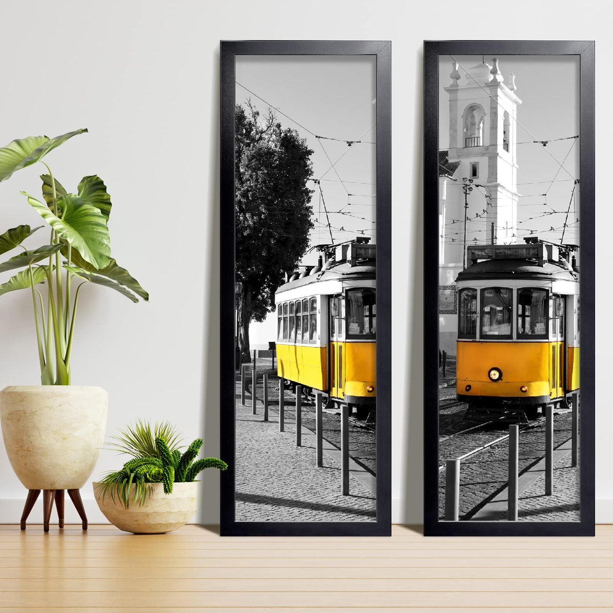 LaVie Home frame with plexiglass front for clear poster viewing