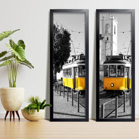 LaVie Home frame with plexiglass front for clear poster viewing