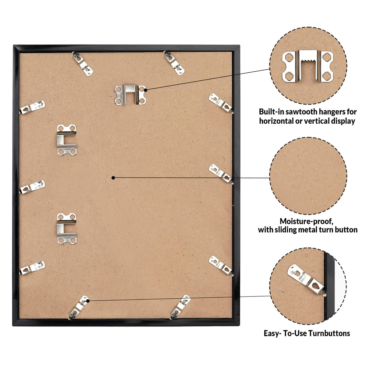 LaVie Home protective packaging with corner protectors preserves frame integrity