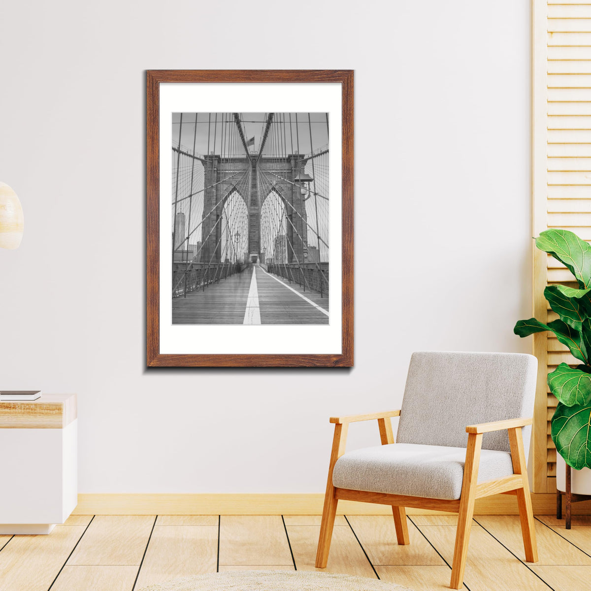 LaVie Home protective packaging protects the frame during transit and arrival