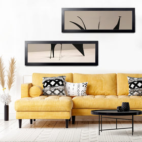 LaVie Home protective packaging protects fragile frame during shipping