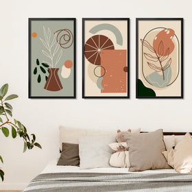 LaVie Home frame demonstrating vertical and horizontal hanging options