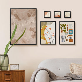 LaVie Home 12x18 frame on shelf with photos