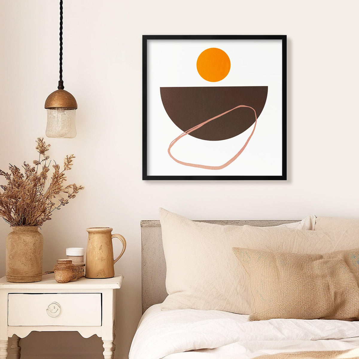 LaVie Home 16x16 frame close-up highlights dust moisture resistance.