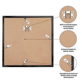 LaVie Home 16x16 frame on wall demonstrates two-pack versatility for classic decor.