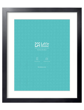 LaVie Home 20x24 frame front with clear plexiglass for vivid visuals.