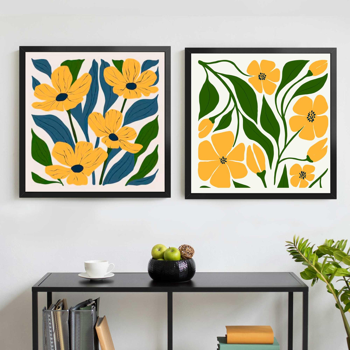 LaVie Home 22x22 frame classic black design complements various interiors