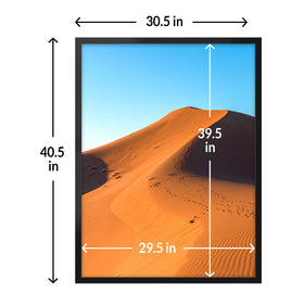 LaVie Home 30x40 frame displayed vertically to save space