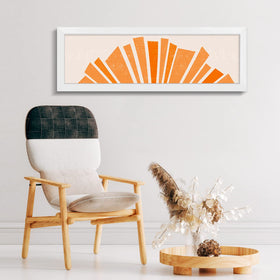LaVie Home 8x24 frame with protective film on plexiglass