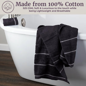 Lavish Home washcloth 12 x 12 lathering, versatile for face