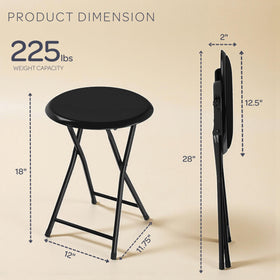 Lavish Home steel base ensures sturdy, long-lasting support.