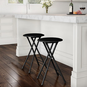 Lavish Home portable counter stools ready for parties and travel.