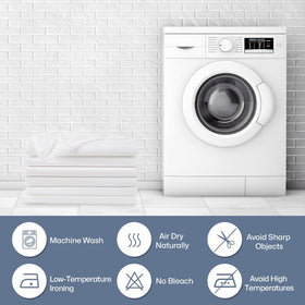 Lavisun bulk twin-pack sheets suited for hotels, dorms, or clinics.
